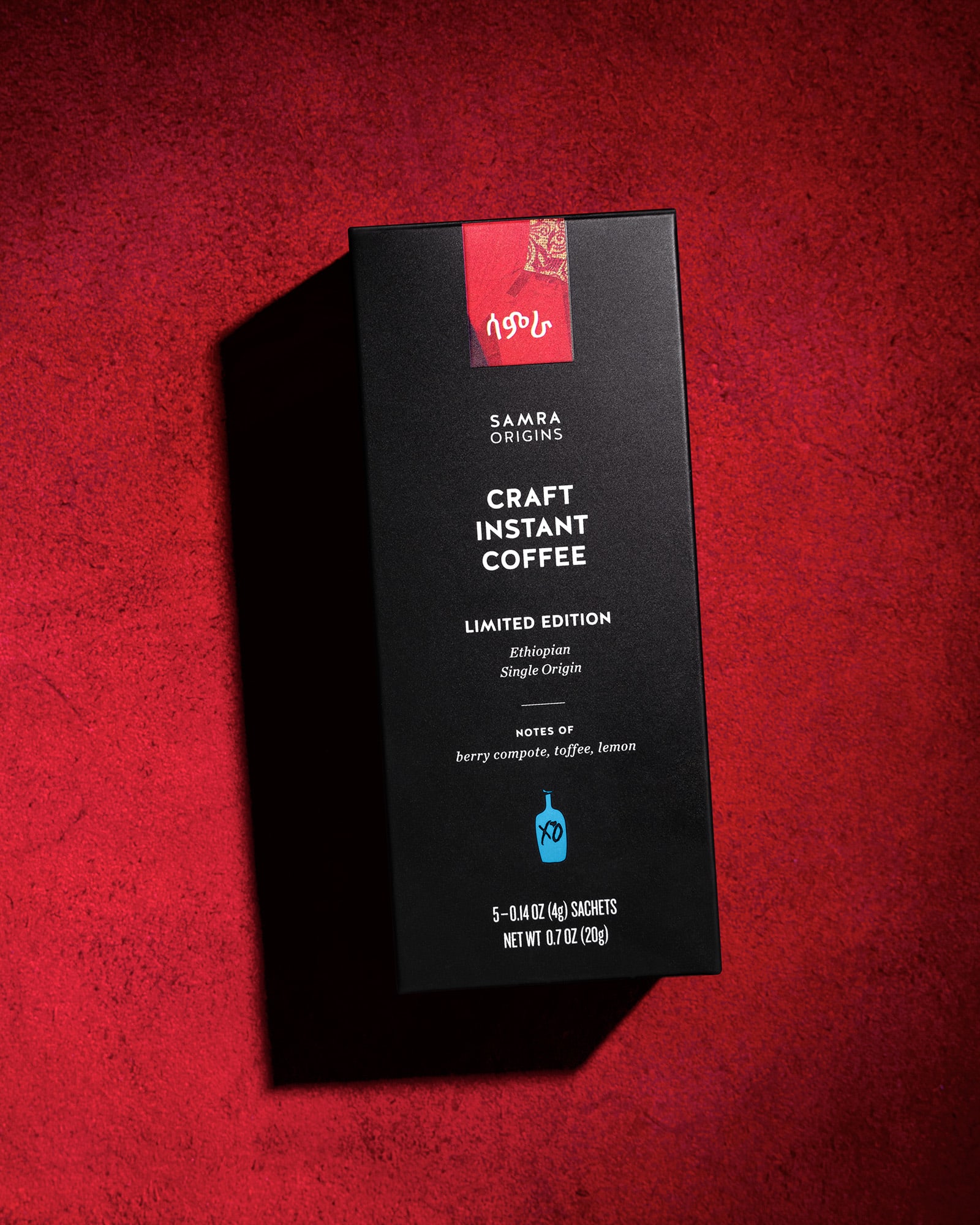 Samra Origins Craft Instant Coffee Single Serve Blue Bottle Coffee